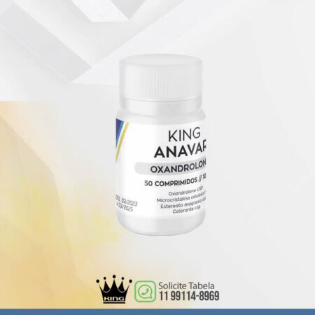 Oxandrolona Anavar 10mg King Pharma